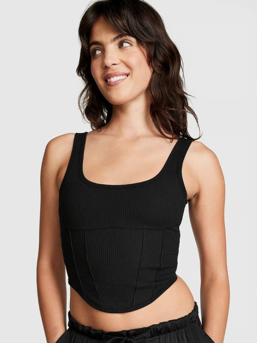 Victoria's Secret PINK Cinched Corset Top